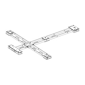 PERCo-RF01 0-01 Рама монтажная