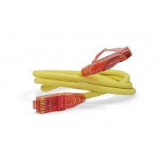 Hyperline PC-LPM-UTP-RJ45-RJ45-C5e-0.3M-LSZH-YL Патч-корд