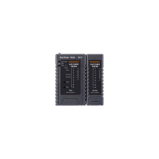 NIKOMAX NMC-TE100PF Кабельный тестер, UTP/STP, RJ45, RJ12, RJ11, с функцией PortFlash и LED фонарём